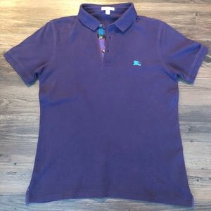 Burberry Brit Men’s Polo Shirt Purple